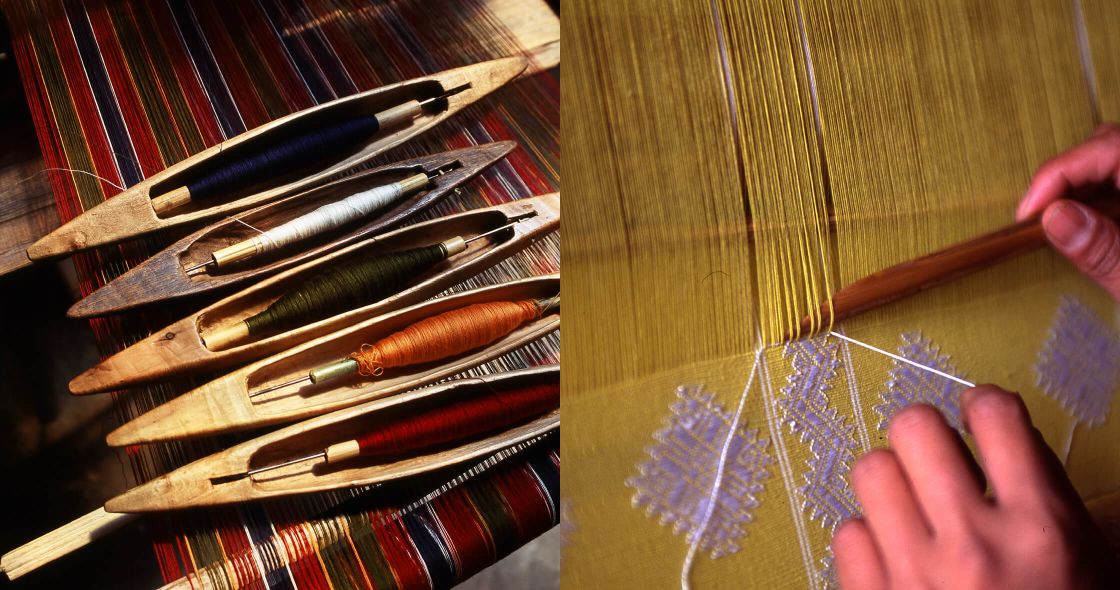 A Person Painting With A Brush