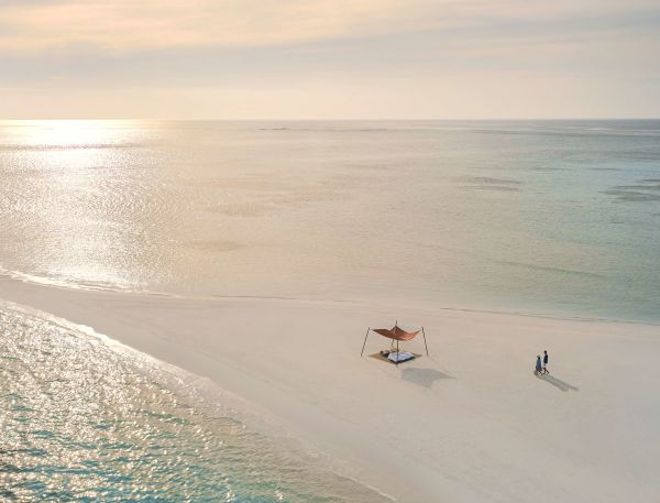 A Couple People On A Beach