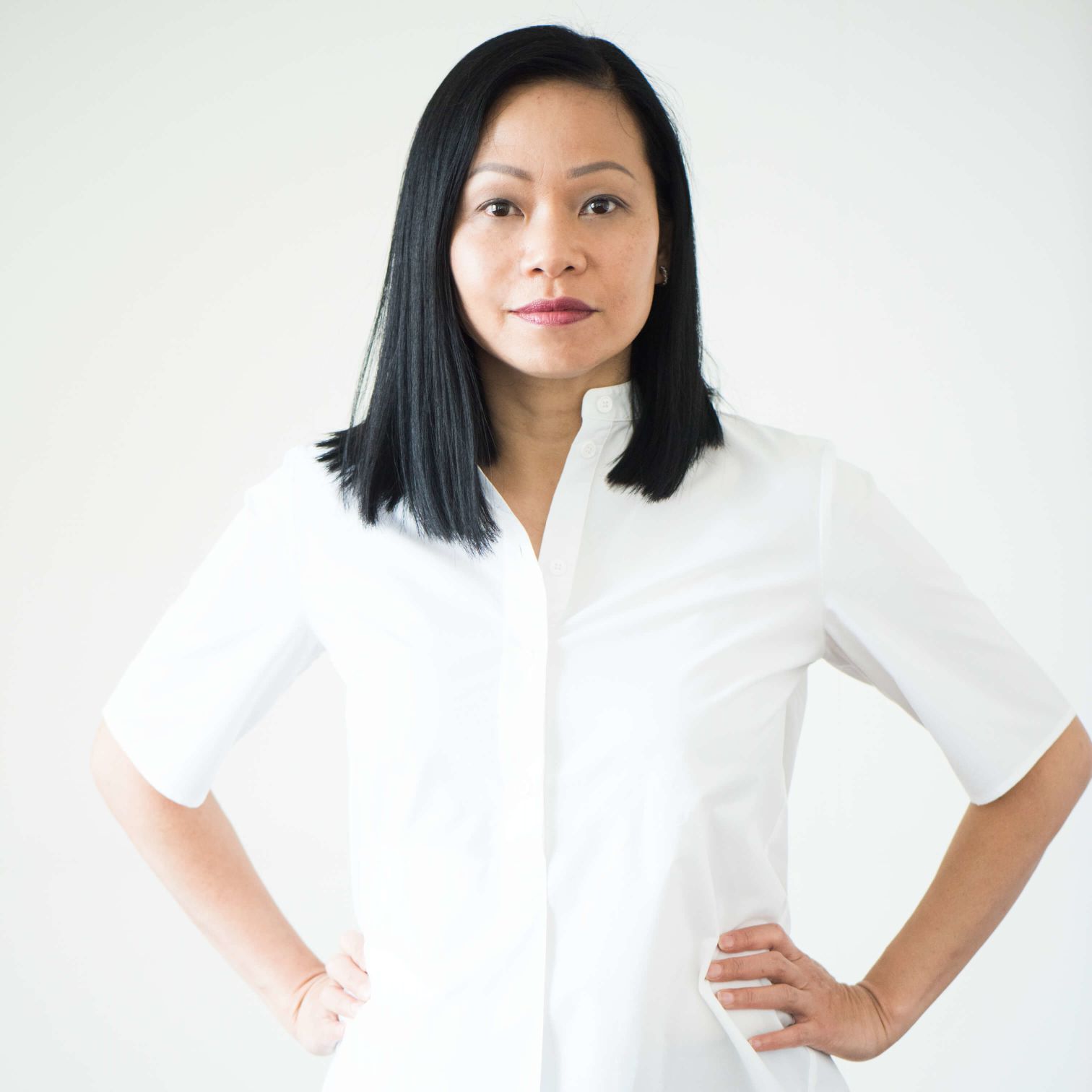 A Person In A White Shirt