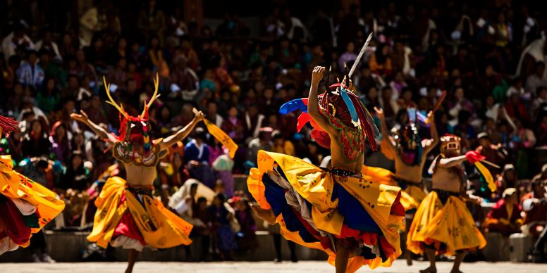 A Group Of People Dancing