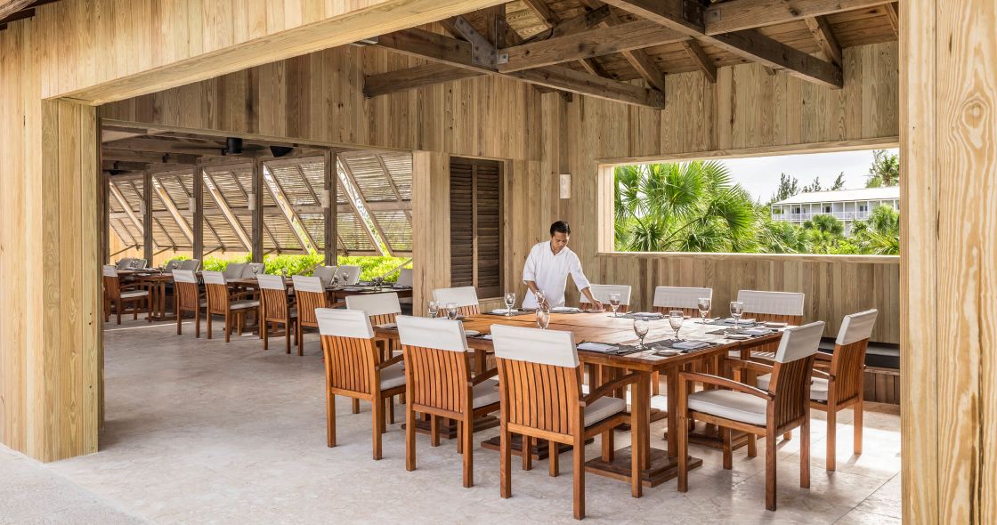 A Person Sitting At A Table