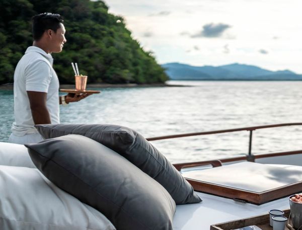 A Person Sitting On A Boat