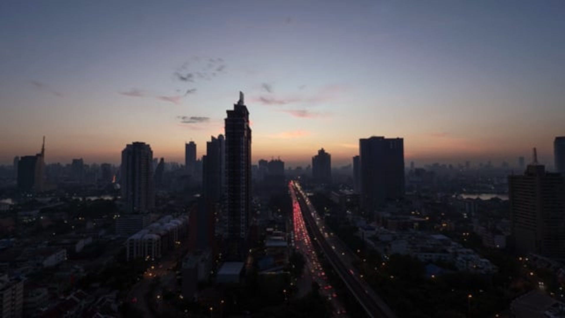 A City With Tall Buildings